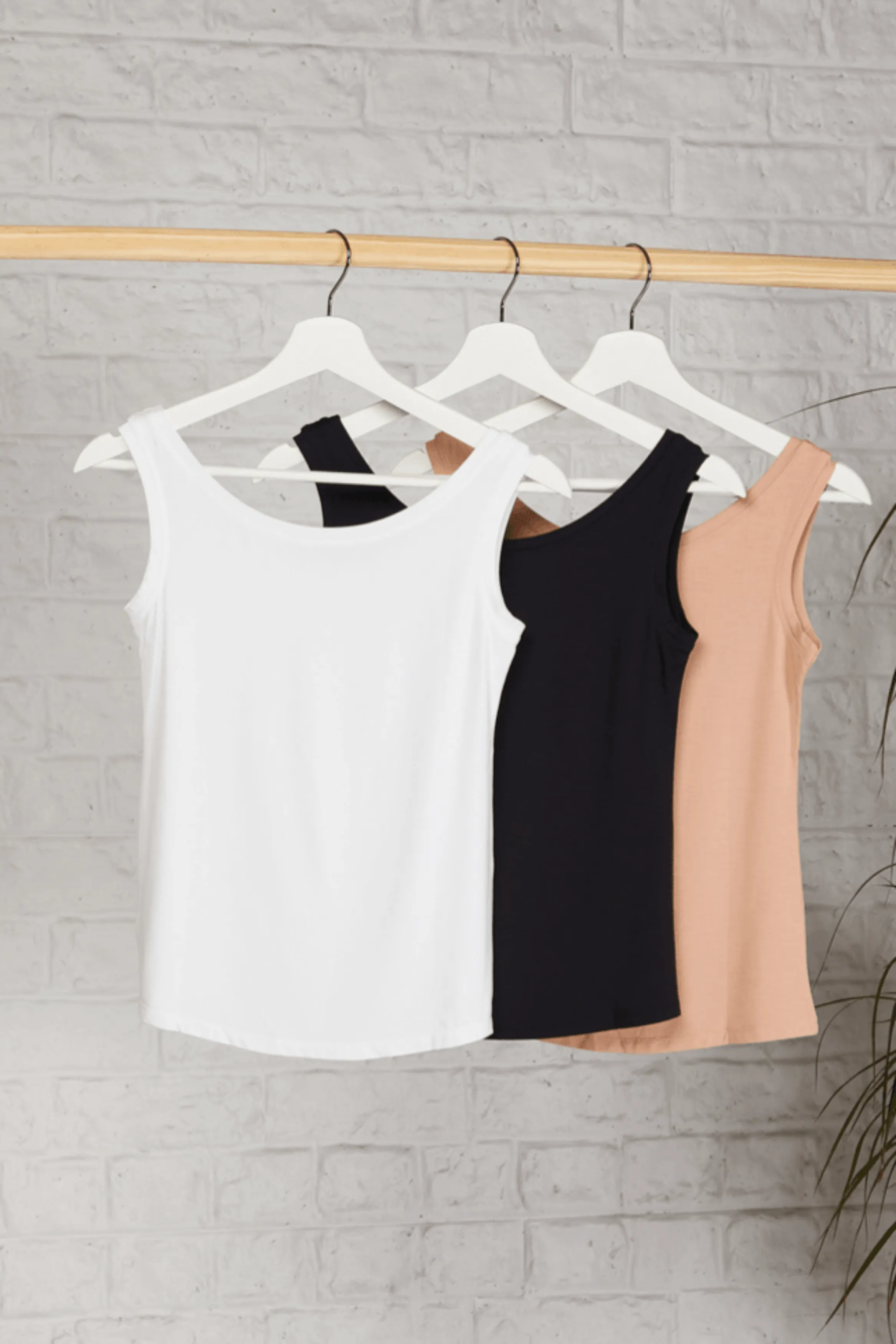 Sleeveless Micro TENCEL Modal Vest | Multiple Colours