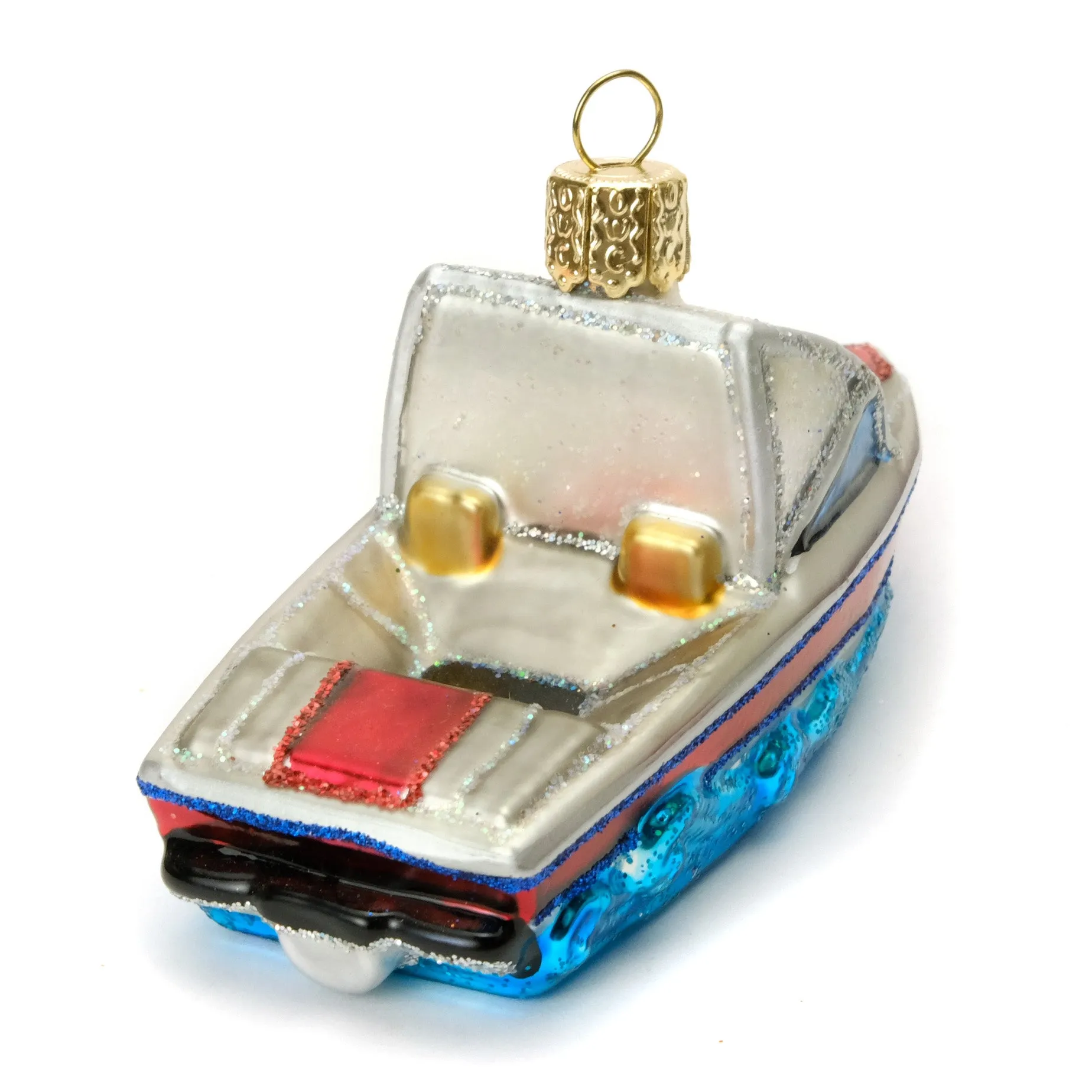 Speedboat Ornament