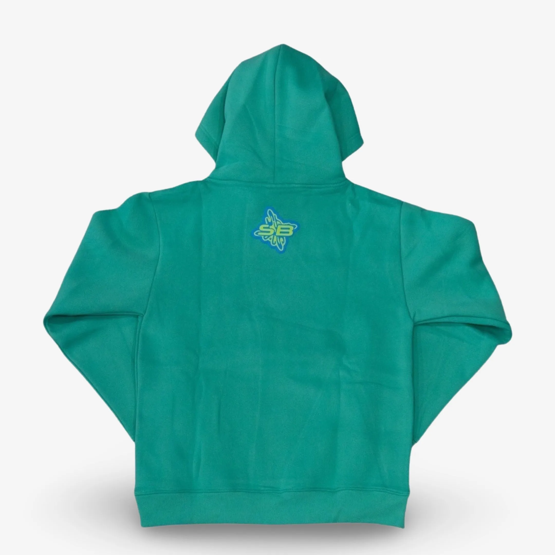 Stainbandz Puff Print Pullover Hoodie 'SB Studios' Mint Green / Powder Blue