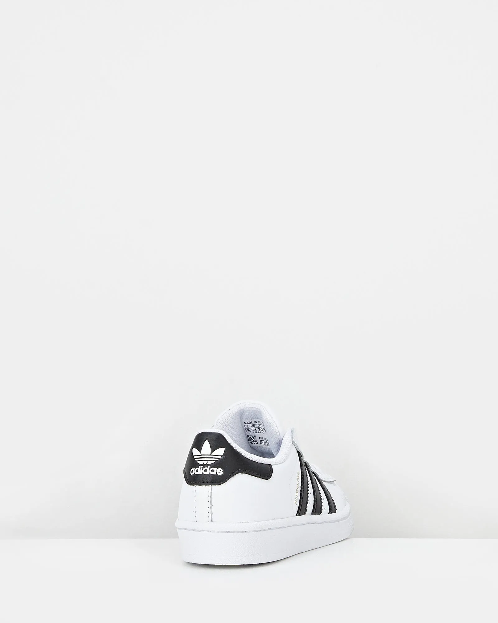 Superstar Foundation Pre School White/Black