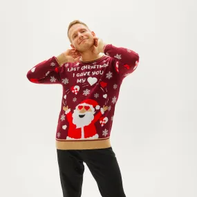 The Christmas Heart Sweater - Herre