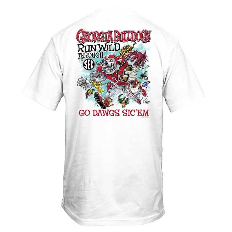 UGA SEC Domination Short Sleeve T-Shirt