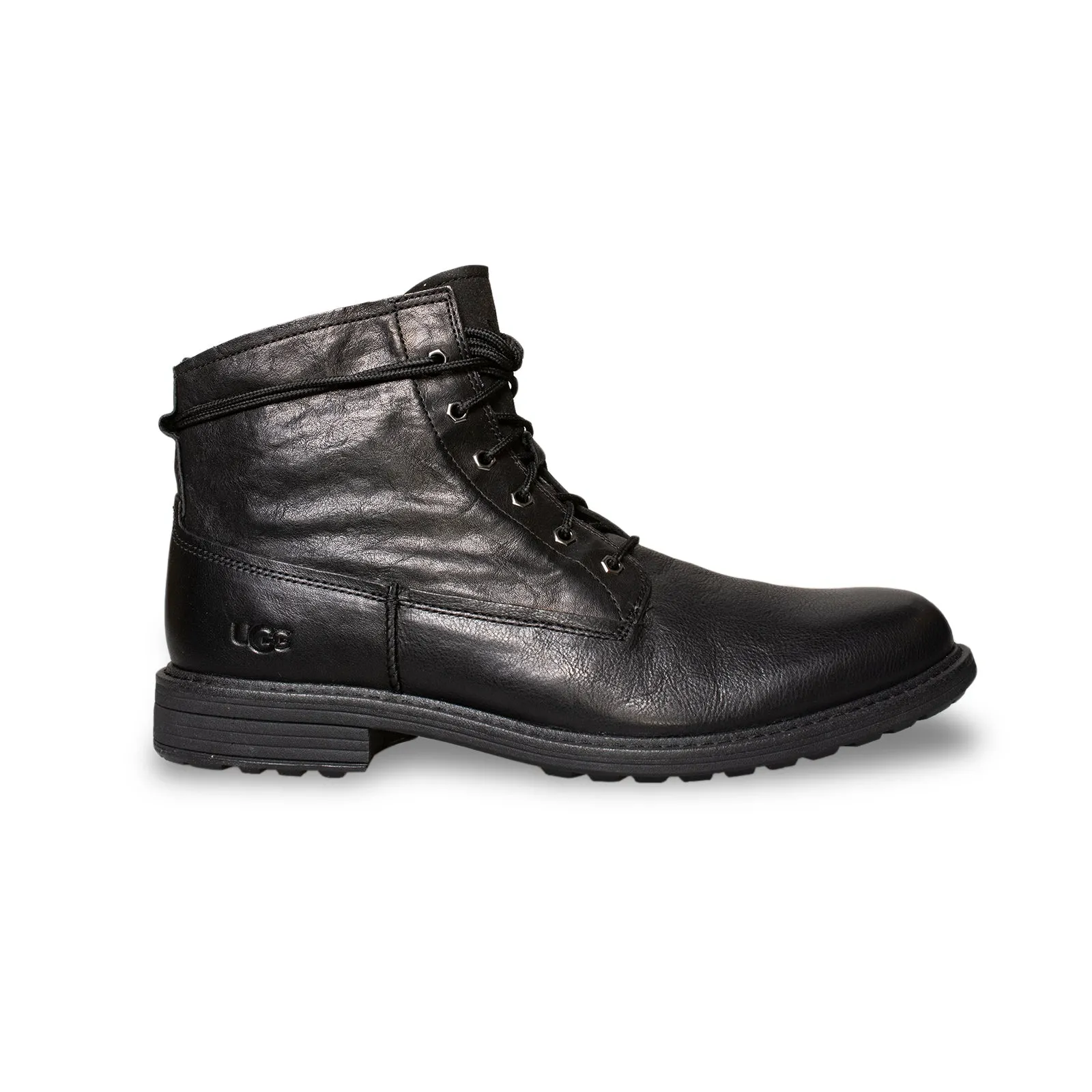 UGG Morrison Lace-up Black Boots - Men's