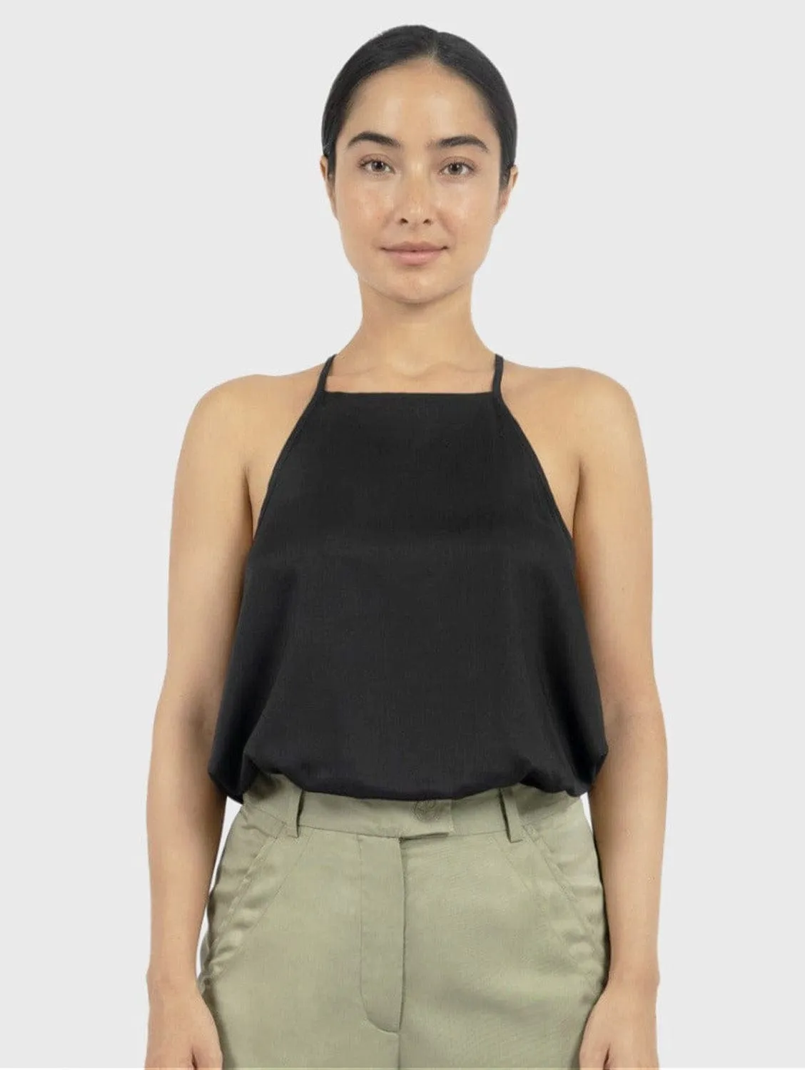 Vancouver TENCEL Modal Slip Top | Black