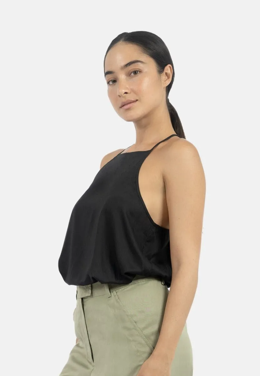 Vancouver TENCEL Modal Slip Top | Black