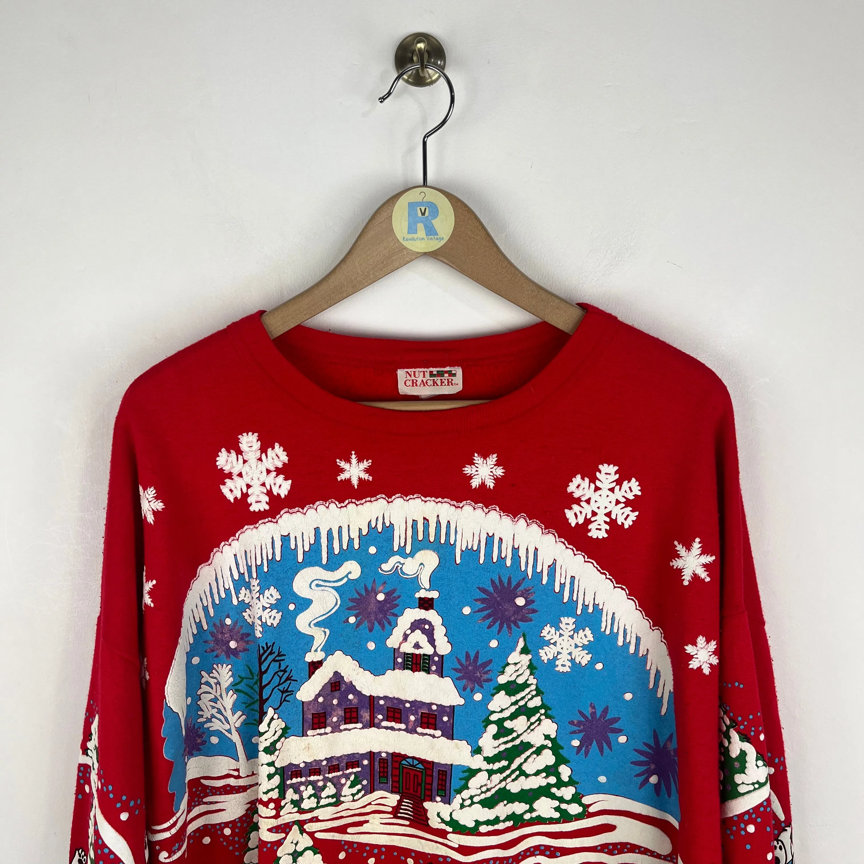 Vintage 1990 Nut Cracker Sweatshirt (XL)