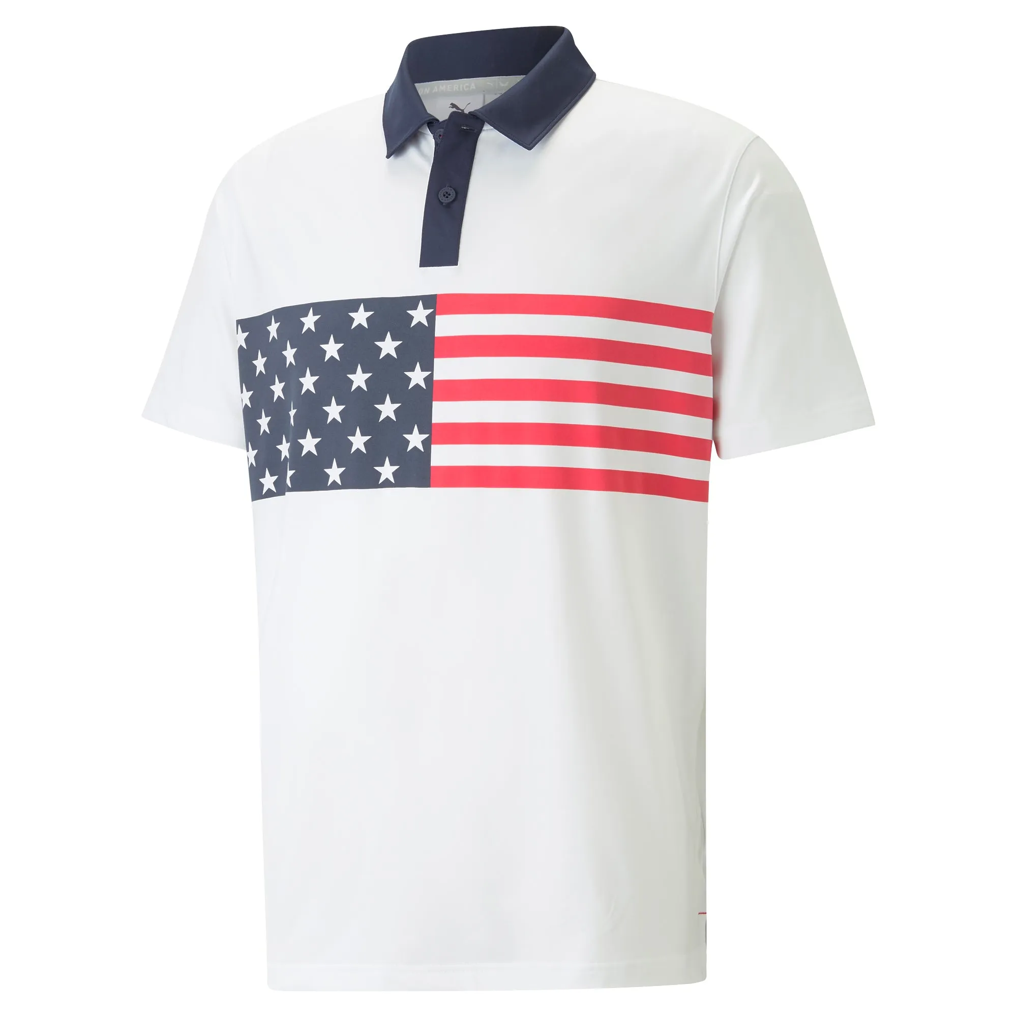 Volition Stars & Bars Golf Polo