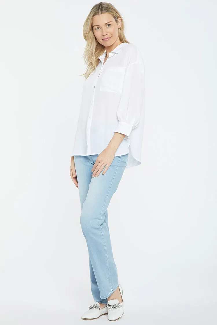 Zoey Blouse Wit | Optic White