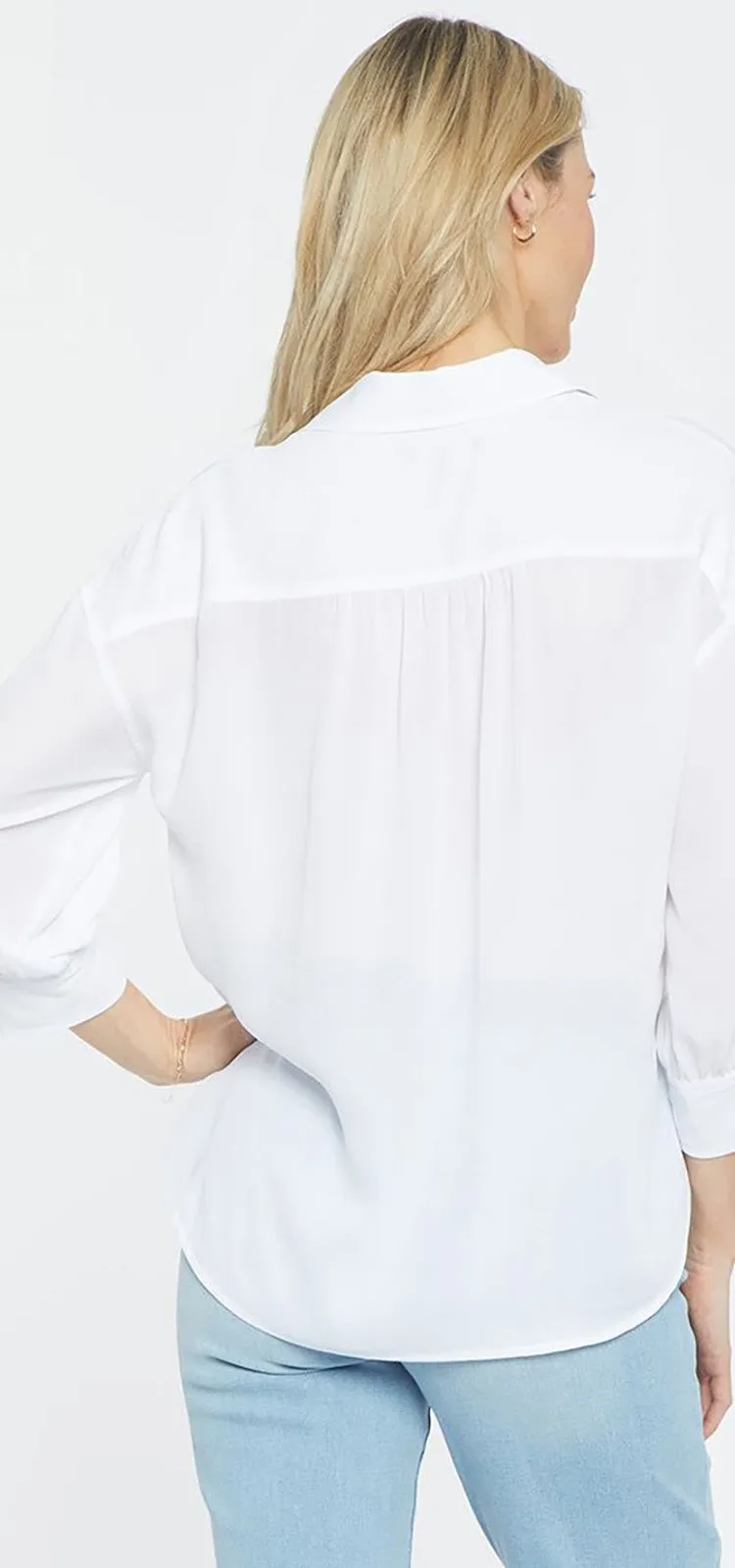 Zoey Blouse Wit | Optic White